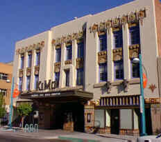 Photo of the KiMo Theater