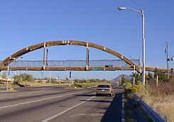 Photo of Pedestrian Overpass on Tramway Blvd.