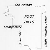 Map of Foothills Boundaries