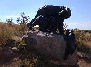 Sculpture of Bears